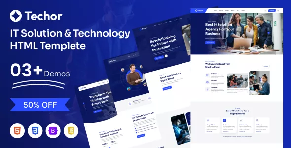 Techor - IT Solution & Technology HTML Templete