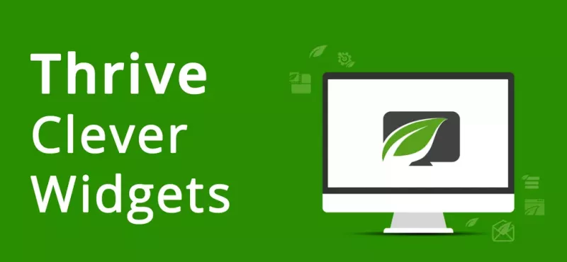 Thrive Clever Widgets - Show Relevant WordPress Widgets