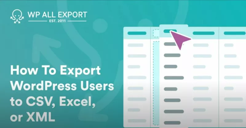 WP All Export - User Export Add-On