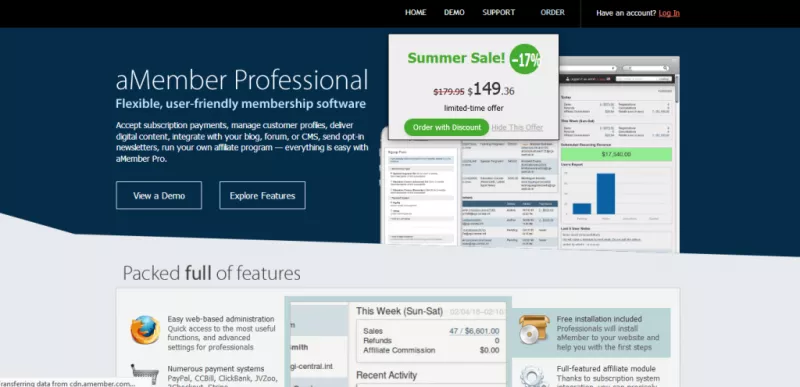 aMember Pro - Flexible, User Friendly Membership Software
