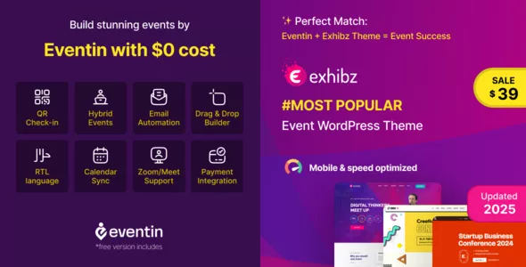 Exhibz - Event Conference WordPress Theme
