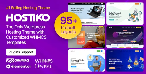 Hostiko - Hosting WordPress & WHMCS Theme