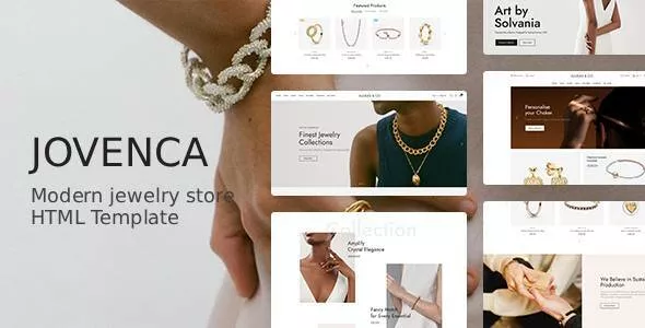 Jovenca - Modern Jewelry Store HTML Template