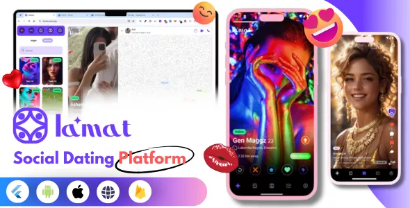 Lamat - Ultimate Online Dating Platform, Video Dating, Live Stream