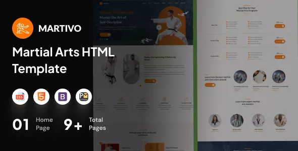Martivo - Martial Arts and Karate HTML Template