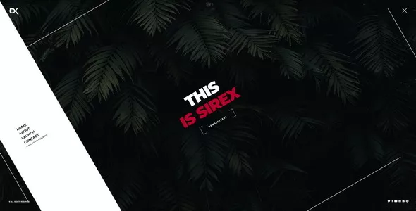 Sirex - Creative Coming Soon Template