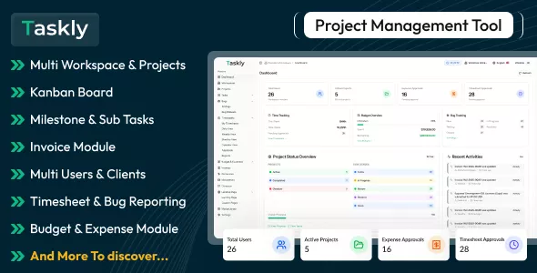 TASKLY - Project Management Tool