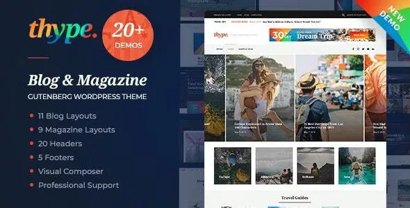 Thype - Personal Blog Theme