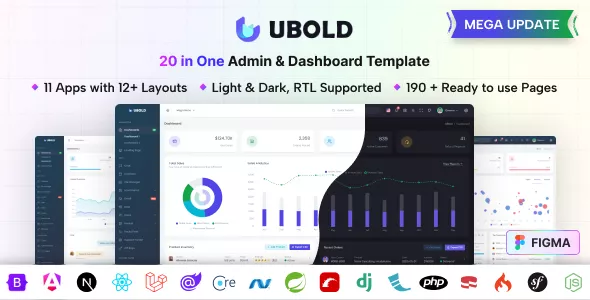 Ubold - Admin and Dashboard Template