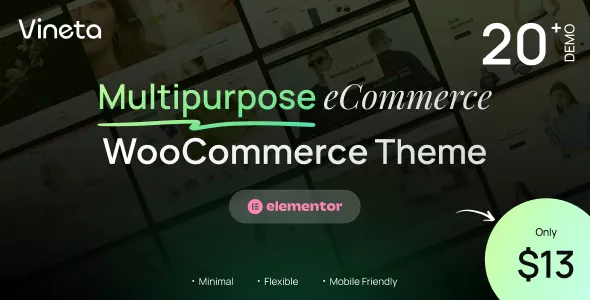 Vineta - Multipurpose WooCommerce WordPress Theme