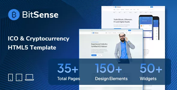 BitSense - ICO & Cryptocurrency HTML5 Template