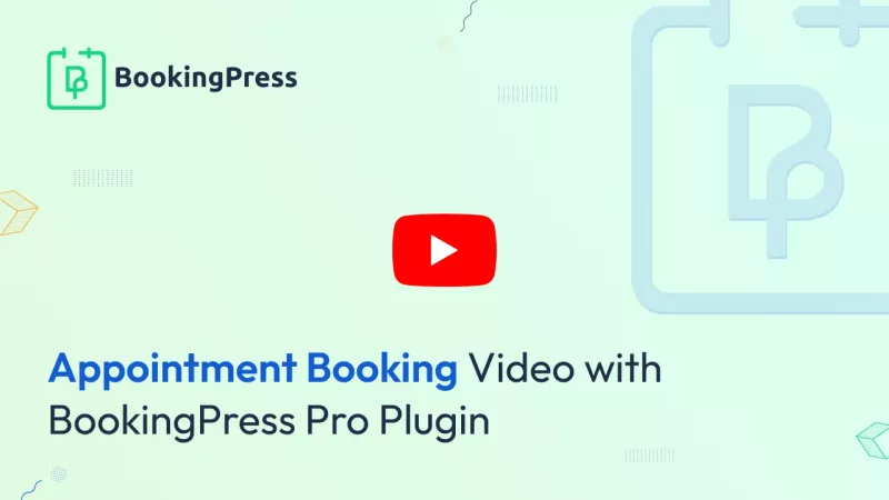 BookingPress Pro - WordPress Booking Plugin for Appointment