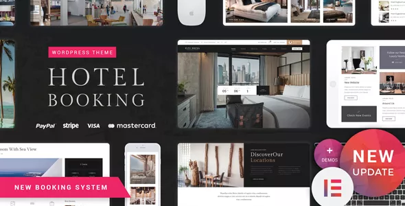 Hotel Booking - Hotel WordPress Website Theme
