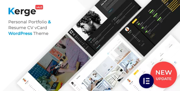 Kerge - Resume Theme