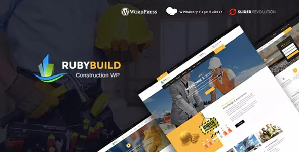 RubyBuild - Building & Construction WordPress Theme