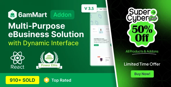 6amMart - React User Website