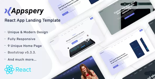 Appspery - Bootstrap 5 App Landing Template