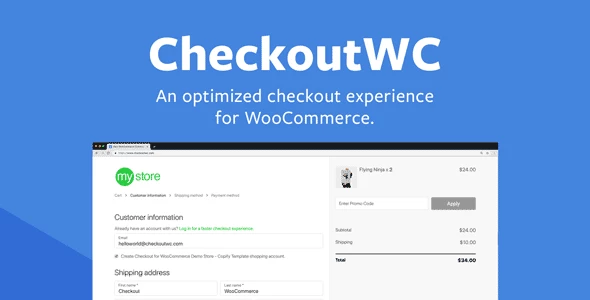 CheckoutWC - Conversion Optimized Checkout Templates for WooCommerce