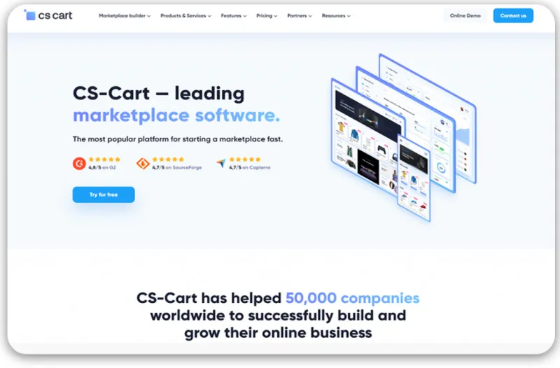 CS-Cart Multi-Vendor - The Leading eCommerce Marketplace Platform