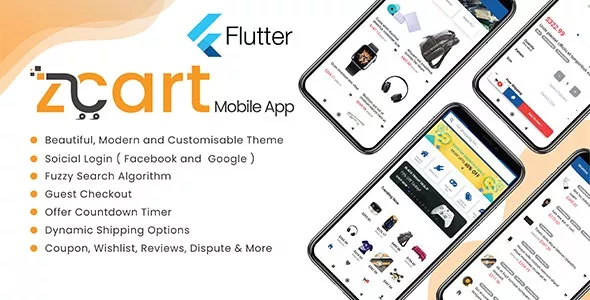 Customer App for zCart Multi-vendor Marketplace