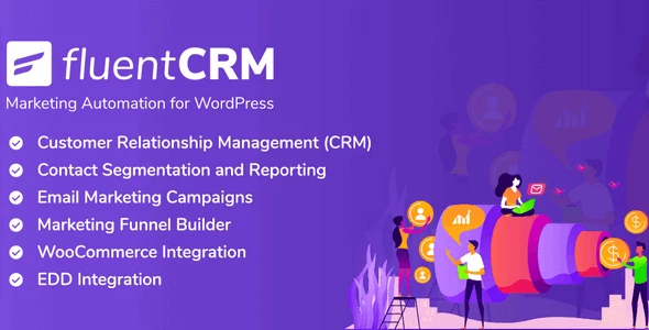 FluentCRM Pro - Email Marketing Automation WordPress Plugin
