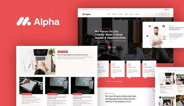 JA Alpha - Professional Consulting Business Joomla Template