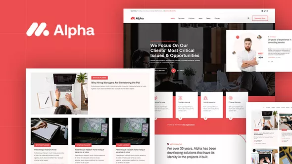 JA Alpha - Professional Consulting Business Joomla Template