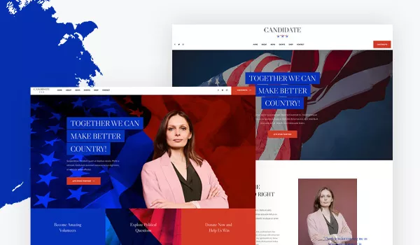 JA Candidate - Professional Joomla Political Template