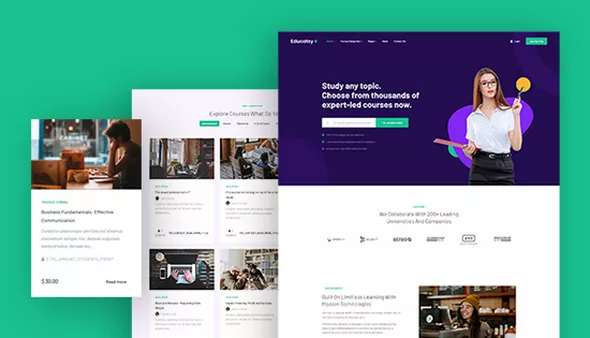 JA Educatsy - Joomla Education Template with Powerful LMS Extension
