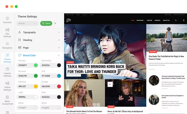 JA Flix - Professional Movie News Joomla Template