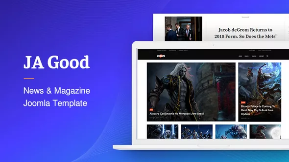 JA Good - Best Joomla Template for News and Magazine