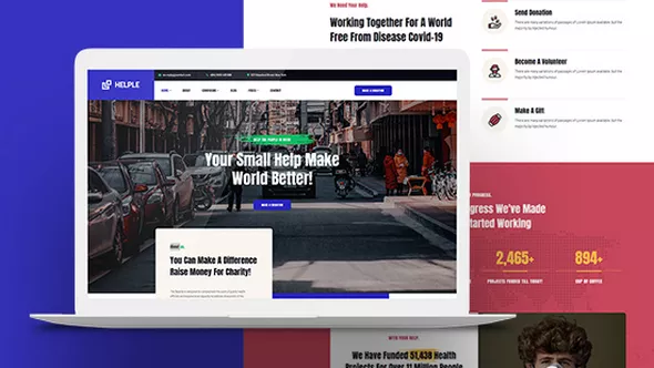 JA Helple - Premium Joomla Template for Charity, NGO, Donation Websites