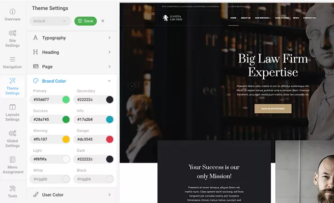 JA Justitia - Professional Law Firm Joomla Template