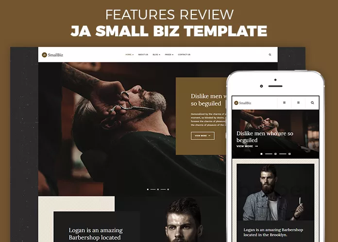 JA Small Biz - Multi Purpose Joomla Template for Business