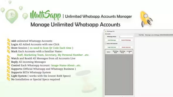 MultiSapp Multi Whatsapp Manager