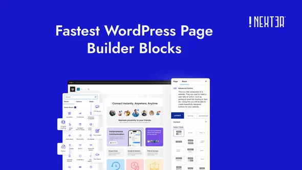 Nexter Blocks - 90+ Fastest WordPress Page Builder Blocks
