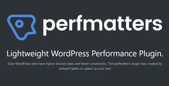 Perfmatters - Web Performance Plugin for WordPress