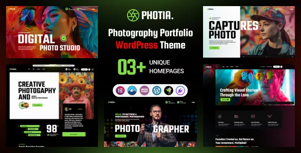 Photia - Photography Portfolio WordPress Theme