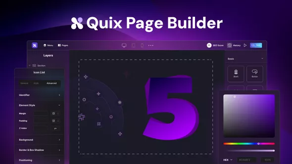 Quix Pro - Joomla Page Builder