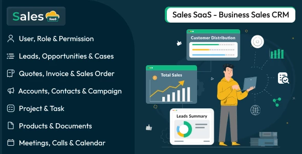 Sales SaaS - Business Sales CRM
