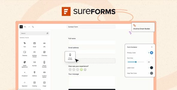 SureForms Pro - Drag and Drop Form Builder for WordPress