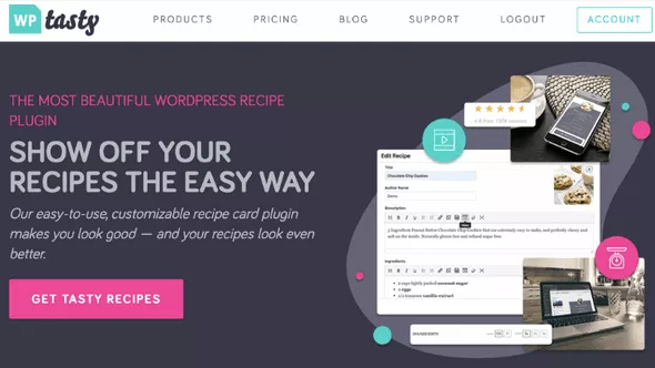Tasty Recipes - The Best WordPress Recipe Plugin for Bloggers