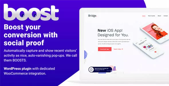 The Boost Plugin - Boost your Conversion with Social Proof