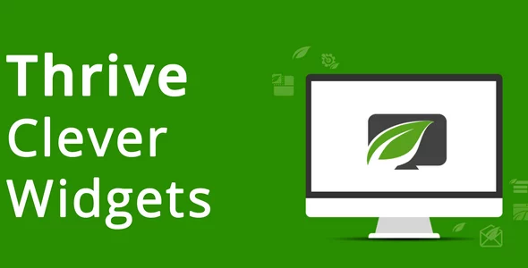 Thrive Clever Widgets - Show Relevant WordPress Widgets