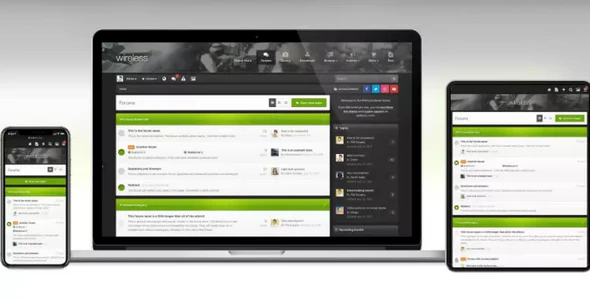 Wireless - Premium Gaming Style Invision Community 4.4.x