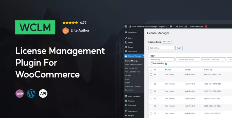 WooCommerce License Manager