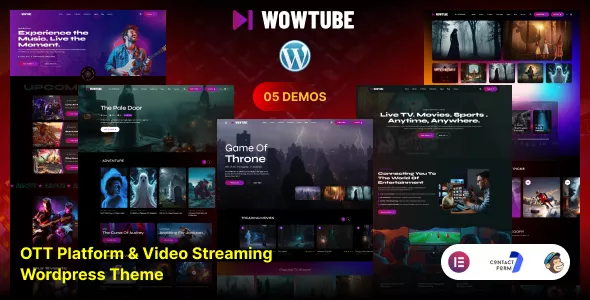 WowTube - OTT Platform & Video Streaming WordPress Theme