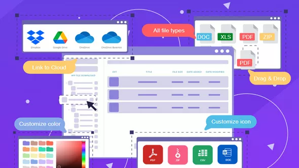 WP File Download - The File Manager WordPress Plugin