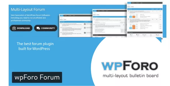 wpForo - WordPress Forum Plugin