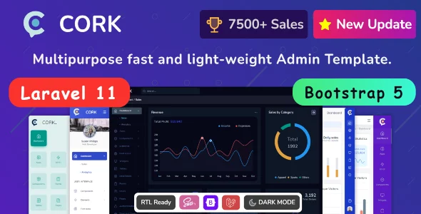 Cork - Responsive Admin Dashboard Template